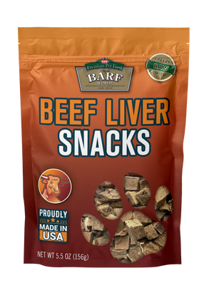 BARF Beef Liver Snacks