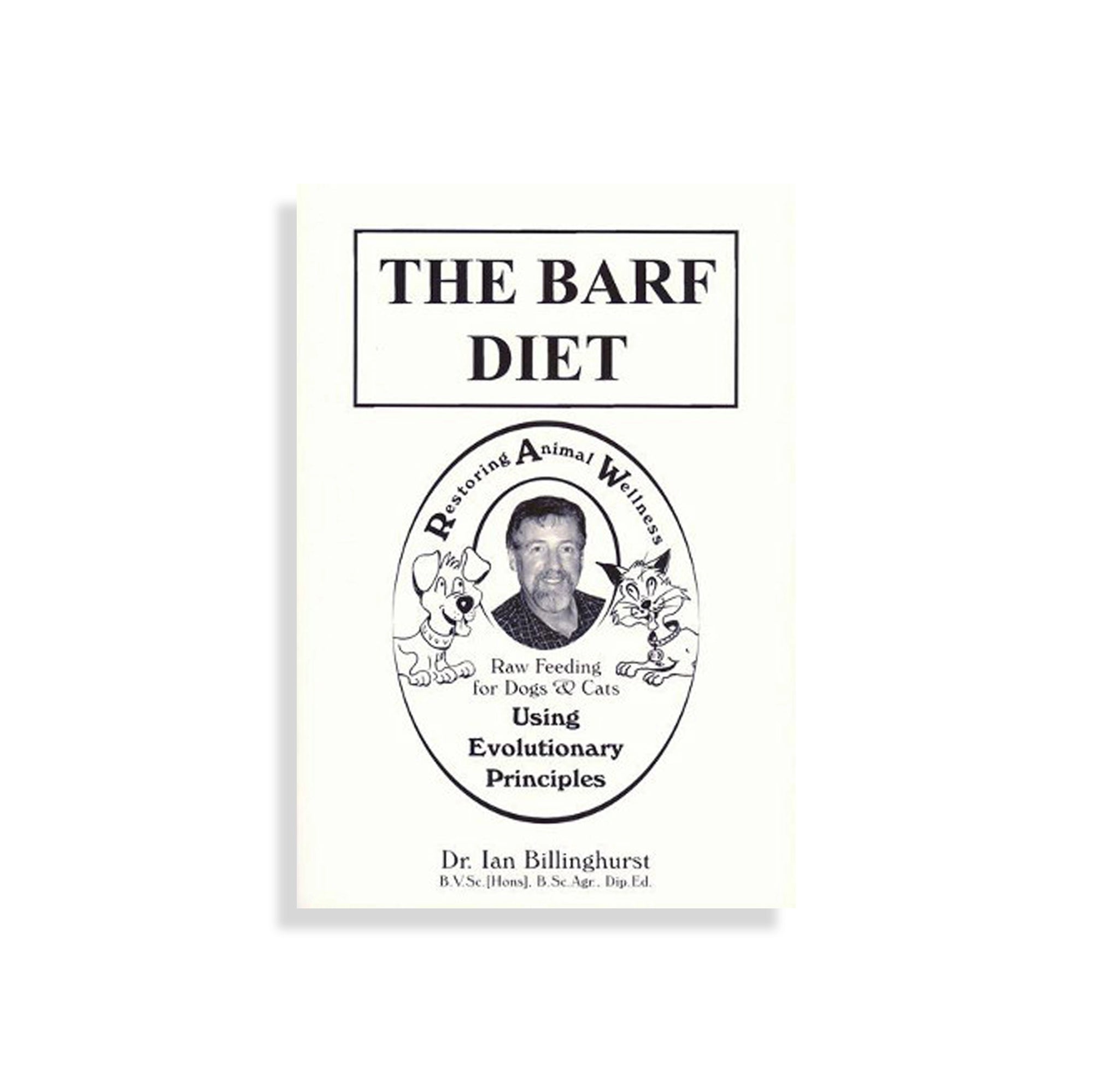 The Barf Diet Cookbook cover