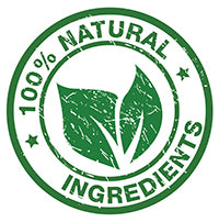 100% Natural Ingredients icon